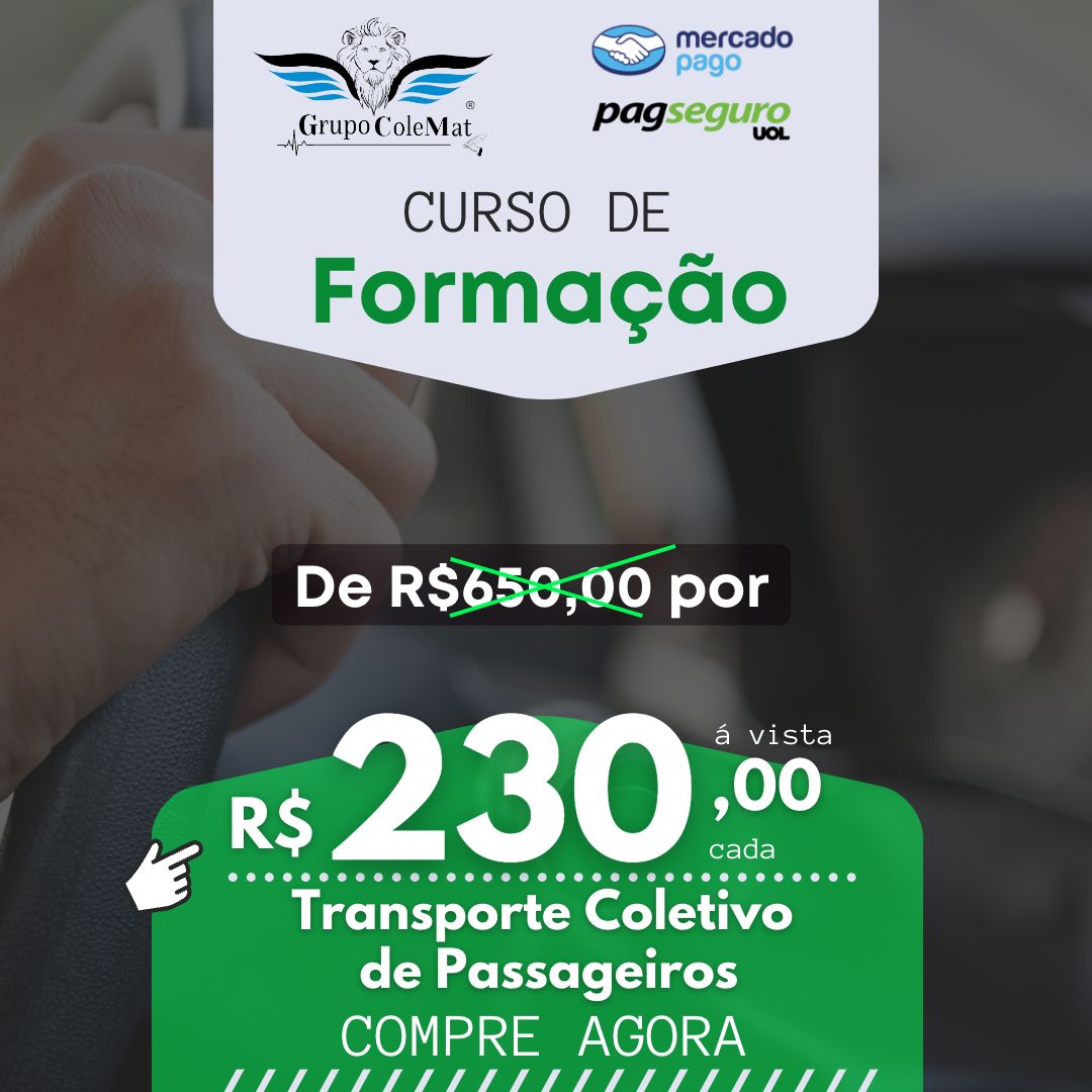 Formação De Condutores De Veículos De Transporte Coletivo De