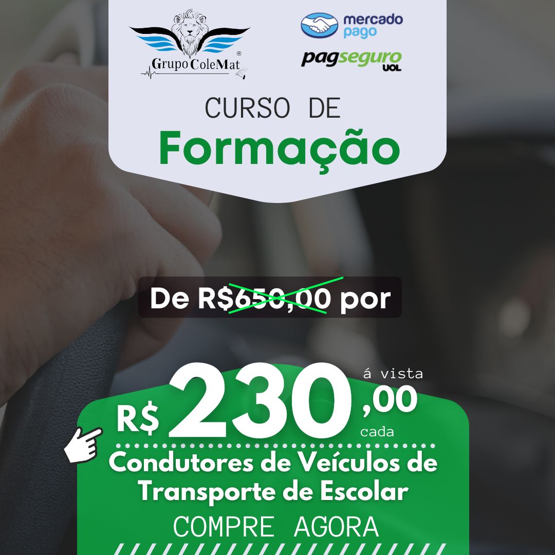 Formação De Condutores De Veículos De Transporte Escolar Cete E Cursos Loja Para Condutores 1186